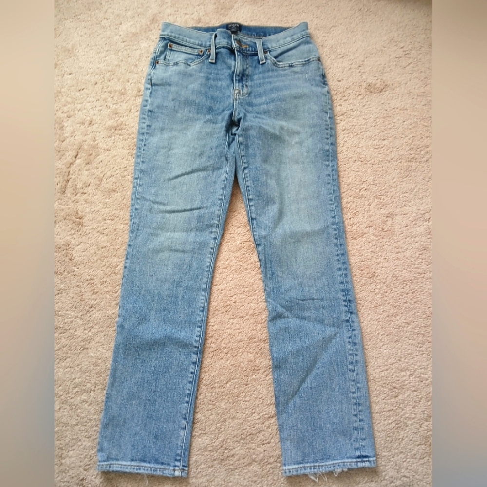 J.Crew Slim Boyfriend Jeans size 25 in Medium Wash